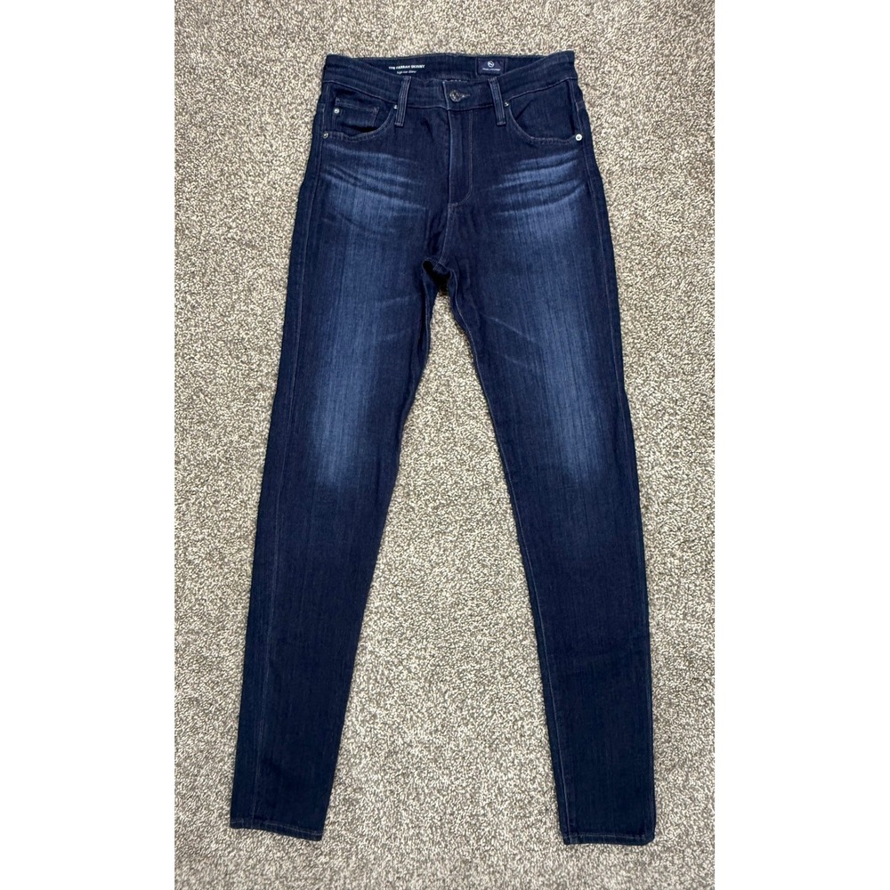 AG Adriano Goldschmied The Farrah Skinny Jeans Women 27R Dark Wash High Rise